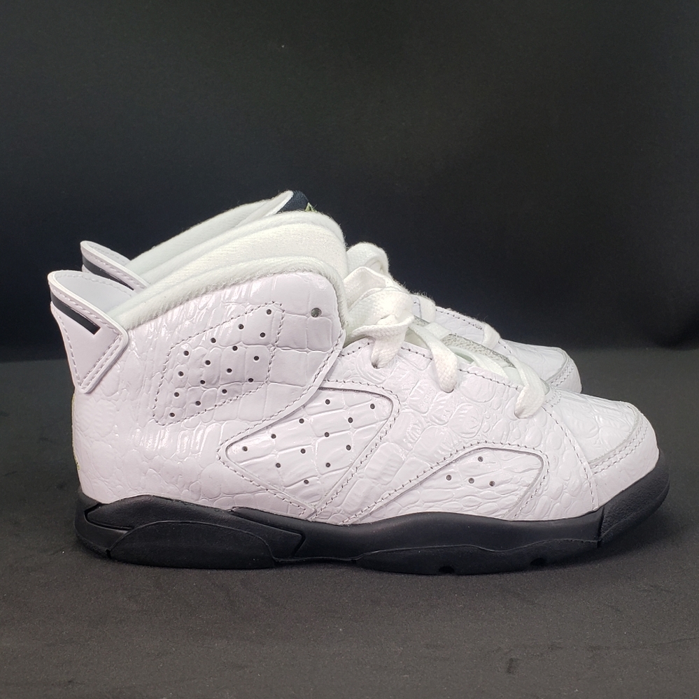 RARE Toddler Jordan Retro 6 "Alligator" SZ 10 - Picture 2 of 15